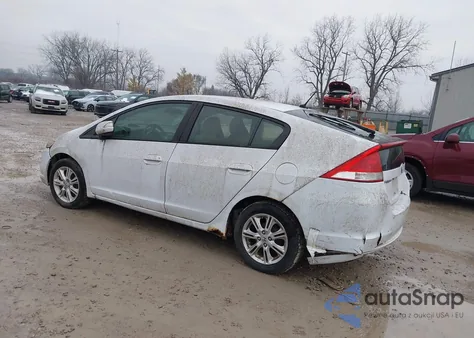 2010 Honda Insight Ex from USA, damaged, VIN JHMZE2H75AS024997